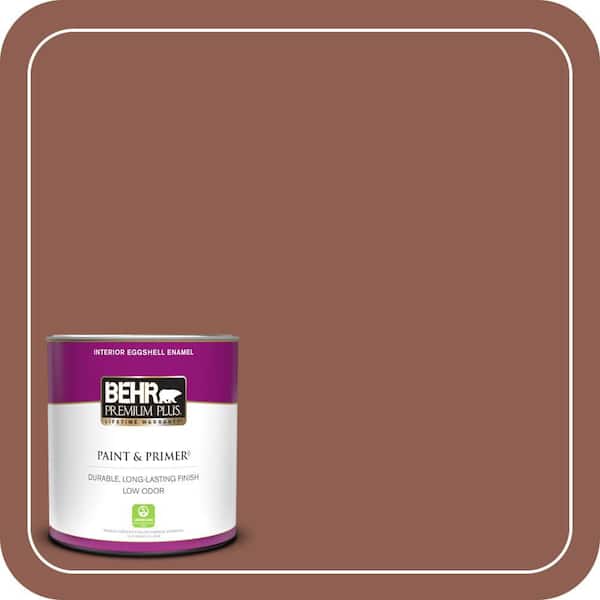 BEHR PREMIUM PLUS 1 qt. #MQ1-61 Upper Eastside Eggshell Enamel Low Odor Interior Paint & Primer