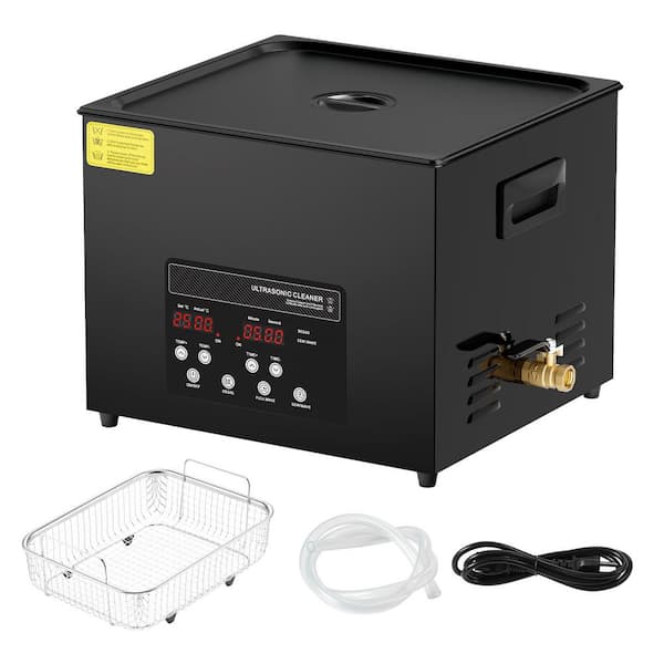 SKYSHALO 15L Ultra Sonic Cleaner, 360W Digital Ultrasonic Cleaning Machine with Gentle Mode and Upgraded Degassing