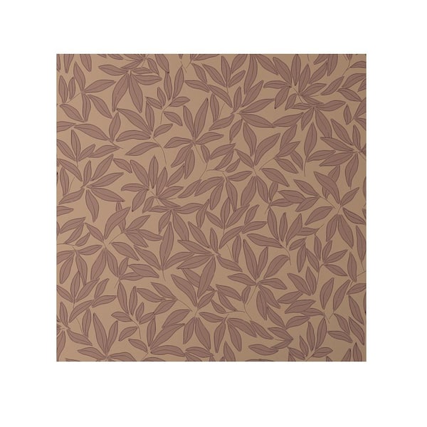 The Company Store Scattered Leaf Tan Peel and Stick Wallpaper Panel (Covers 26 sq. ft)