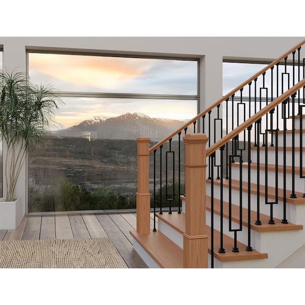 Harmony Railing Metal Rail Bracket for Aluminum Deck Panels, Unfinished, 1-in x 1-in, Compatible with Aluminum Railing Systems