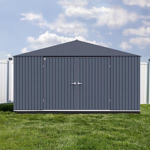 Elite Storage Shed 14 ft. W x 12 ft. D x 8 ft. H Metal Shed 168 sq. ft.