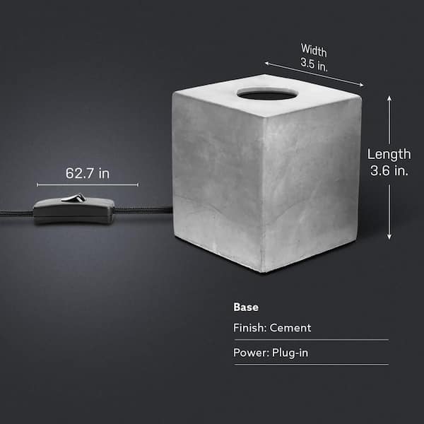 Lampada Da Tavolo A Cubo In Legno – Compatibile E27, Massimo 60W, Finitura Naturale