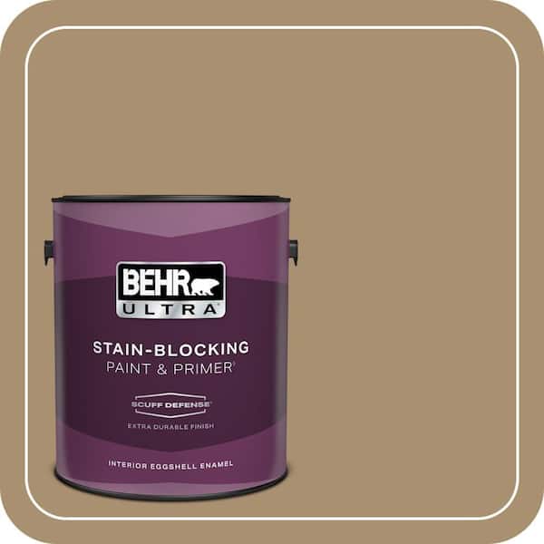 BEHR ULTRA 1 gal. #ECC-51-1 Hiking Trail Extra Durable Eggshell Enamel Interior Paint & Primer
