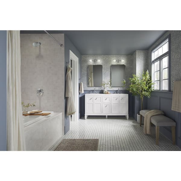 Bellera 1-Handle Valve Handle Trim in Polished Chrome (Valve Not Included)