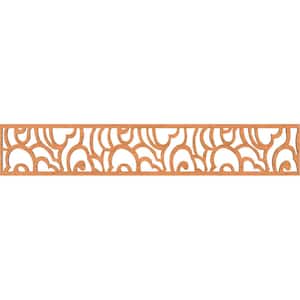 Springfield Fretwork 0.25 in. D x 46.625 in. W x 8 in. L Cherry Wood Panel Moulding
