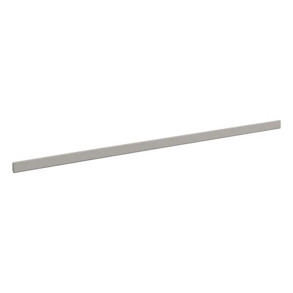 Hampton Bay Avondale 91.5 in. W x 2.65 in. H Crown Moulding in Dove ...