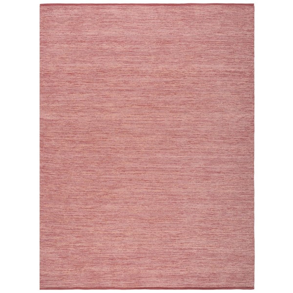 Montauk 8 ft. x 10 ft. Rust Modern Solid Area Rug