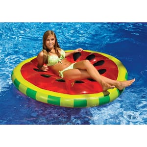 60 in. Watermelon Slice Island Swimming Pool Float