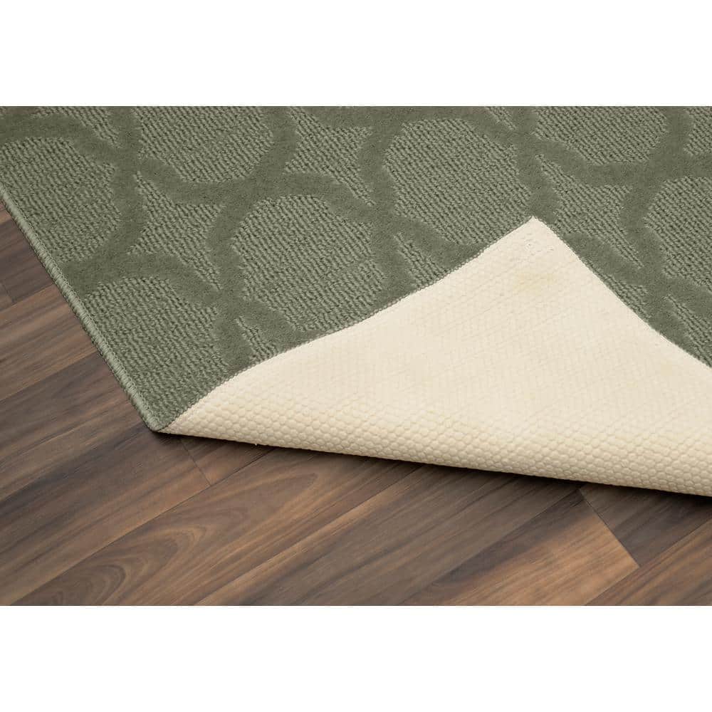 Sparta Sage Tufted Non-Slip 3' x 5' Area Rug