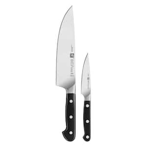 Pro Stainless Steel 2-pc Chef's Knife Set