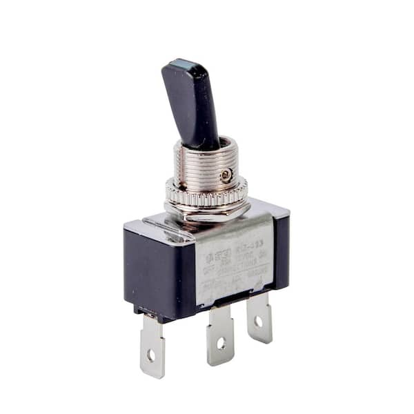 30 Amp Green LED Illuminated Toggle Switch