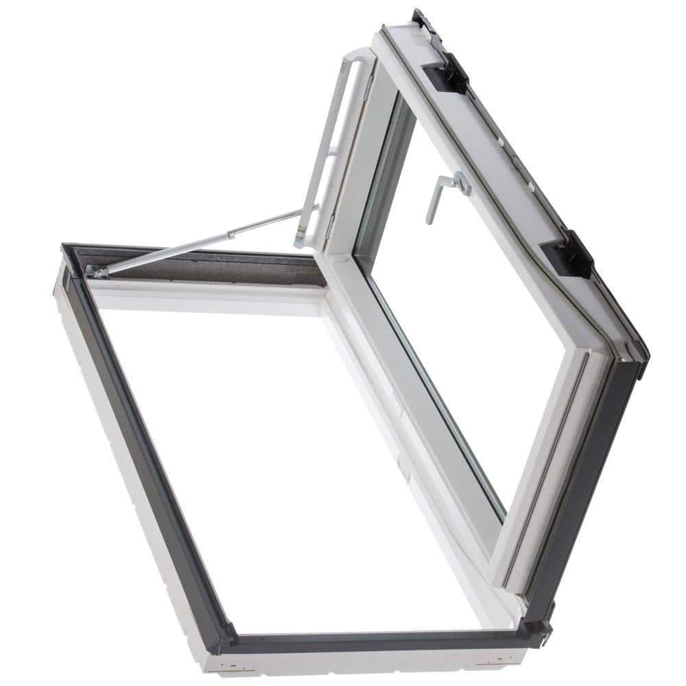 VELUX 26-1/2 in. x 46-7/8 in. Egress Venting Roof Access Window with Laminated Low-E3 Glass -  GXU FK06 0070