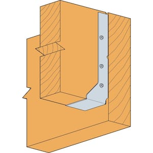 HUCQ Heavy Face-Mount Concealed-Flange Joist Hanger for 4x12 Nominal Lumber with Screws