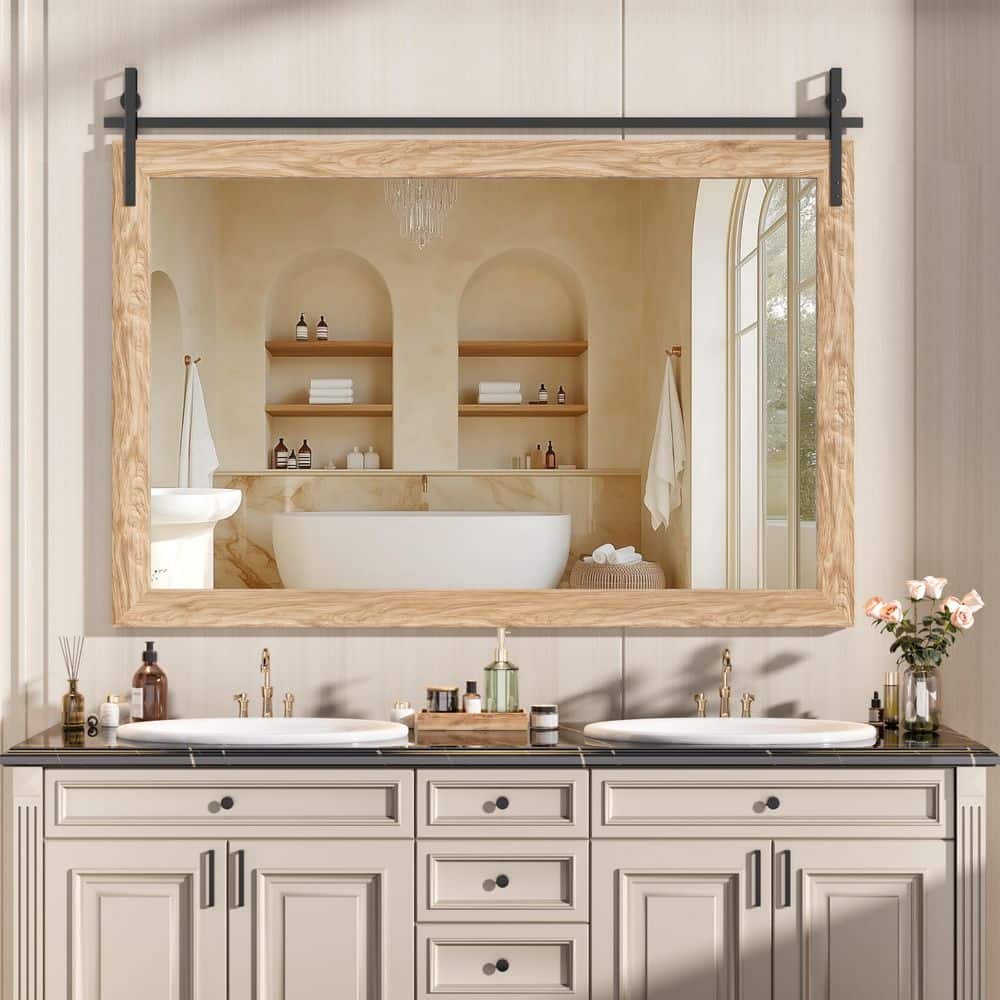 【Wooden Frame Mirror】木枠 ミラー 鏡 Wooden Frame Mirror】木枠 ミラー 鏡 【公式通販】