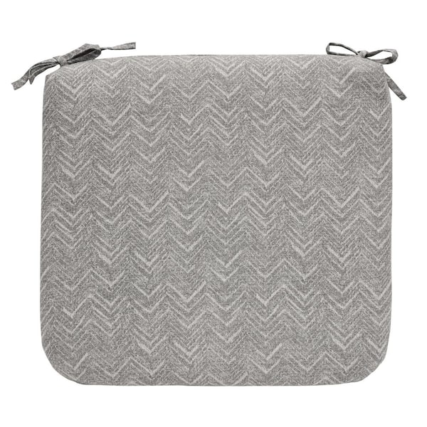 Habitat 19 in. L x 18 in. W Sunny Citrus Outdoor Rectangular Grey Seat