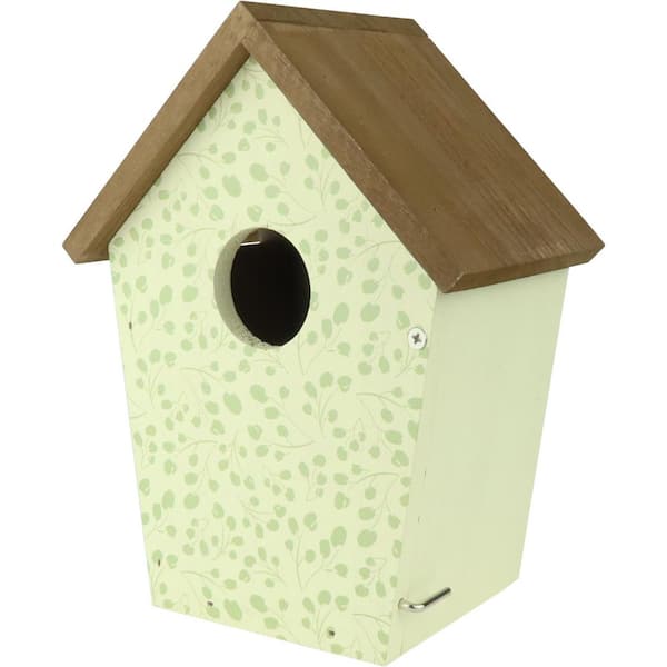 Spring Ivy Decorative Wood Bluebird Birdhouse