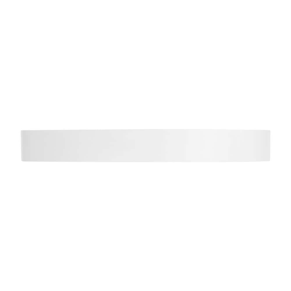 White Round LED Flush Mount Ceiling Light