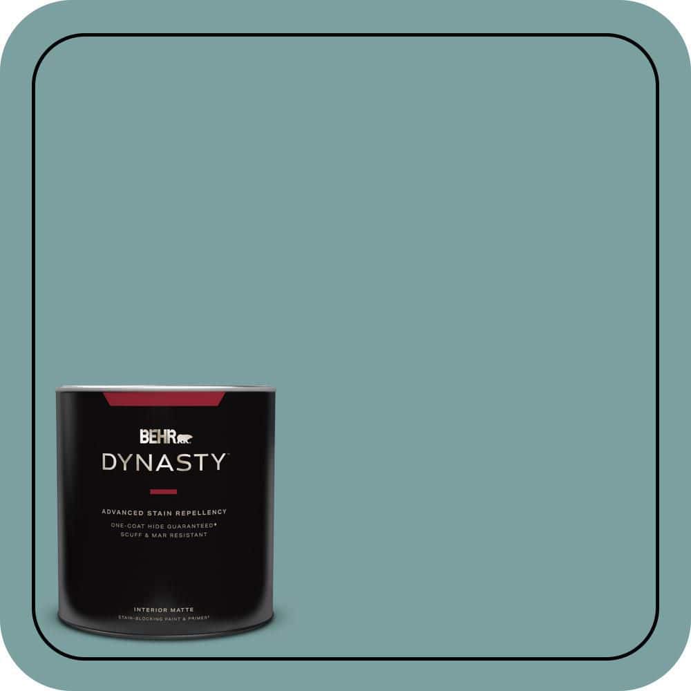 1 qt. #S440-4 Tower Bridge One-Coat Hide Matte Interior Stain-Blocking Paint and Primer price history on PriceWatchPro