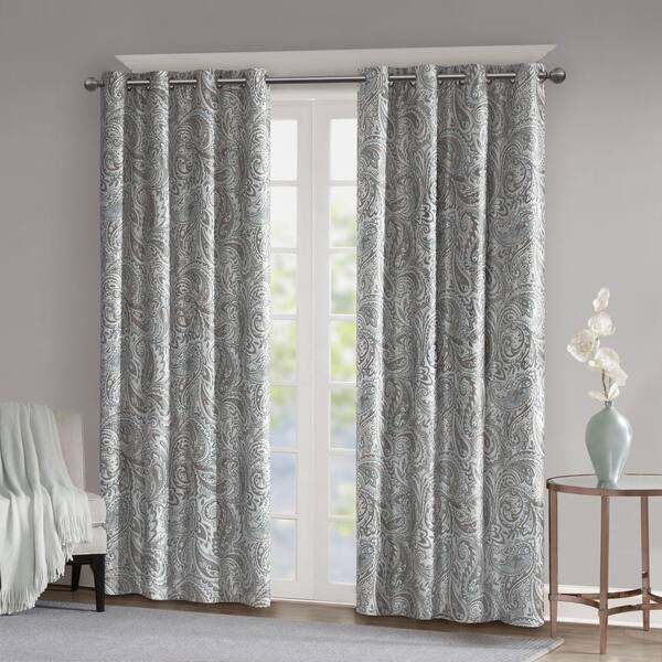 WARMSUN Grey Window Treatments Blackout Curtains Thermal Insulated Bedroom/Living Room/Kitchen Curtains,42 W x 54 L,Set of 2 Panels 42 W x 54 L WARMSUN Grey Window Treatments Blackout Curtains Thermal Insulated Bedroom/Living Room/Kitchen Curtains,42 W x 54 L,Set of 2 Panels 42 W x 54 L
