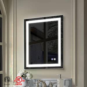 32 in. W x 24 in. H Large Rectangular Frameless LED Light Anti-Fog Wall Bathroom Vanity Mirror