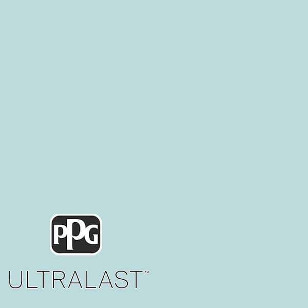 PPG UltraLast 1 qt. PPG1147-3 Misty Aqua Eggshell Interior Paint and Primer