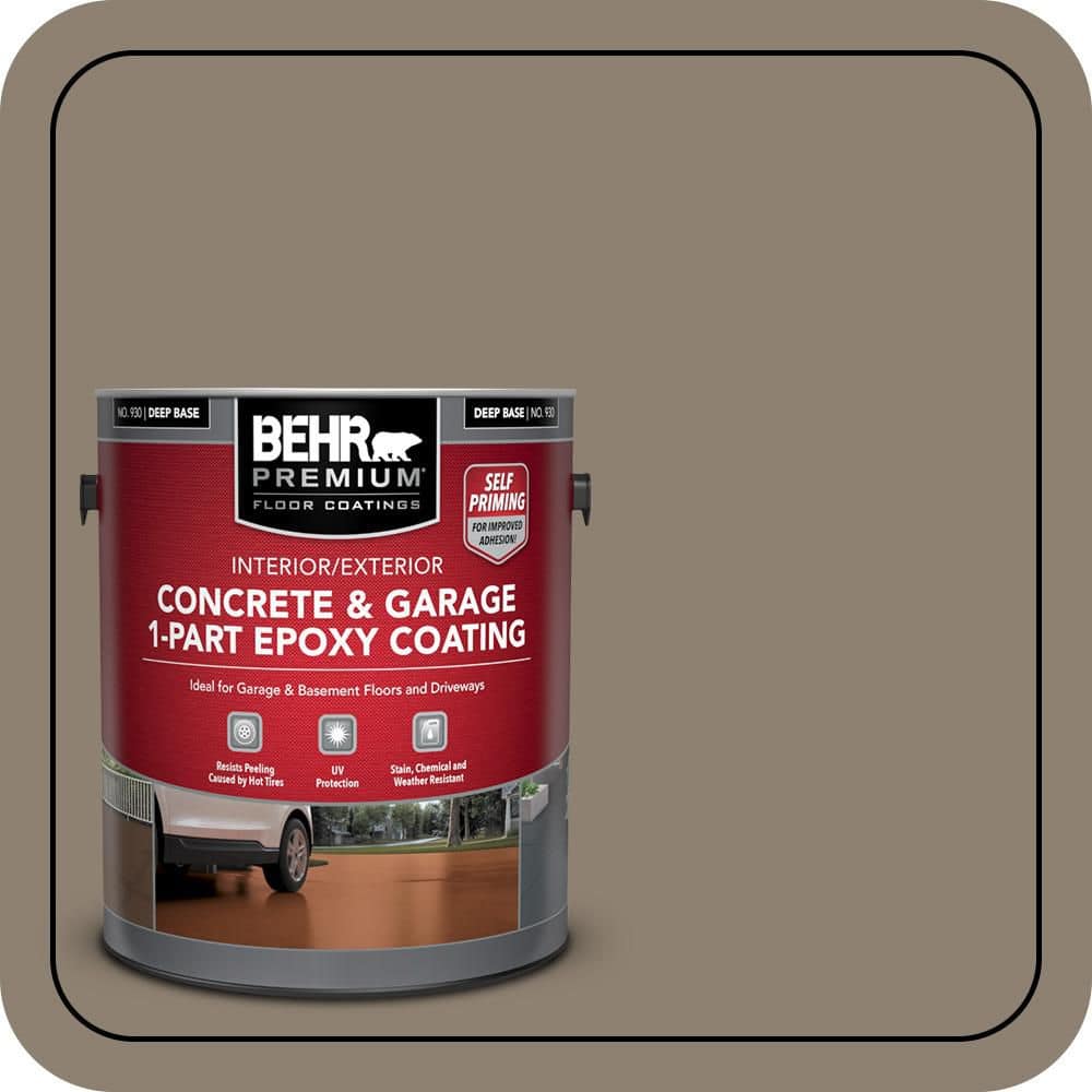 1 gal. #720D-5 Mocha Accent Self-Priming 1-Part Epoxy Satin Interior/Exterior Concrete and Garage Floor Paint price history on PriceWatchPro