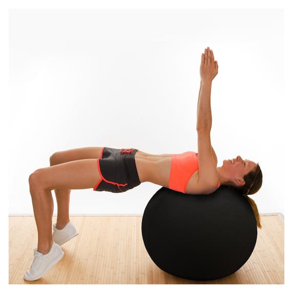 Floortex AFS-TEX Active Anti-Microbial Exercise Yoga Balance Ball 25"x25" Anti-Fatigue Mat