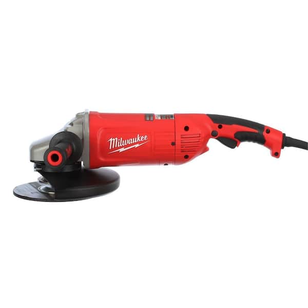 15 Amp 7/9 in. Large Angle Grinder with Trigger Lock-On Switch