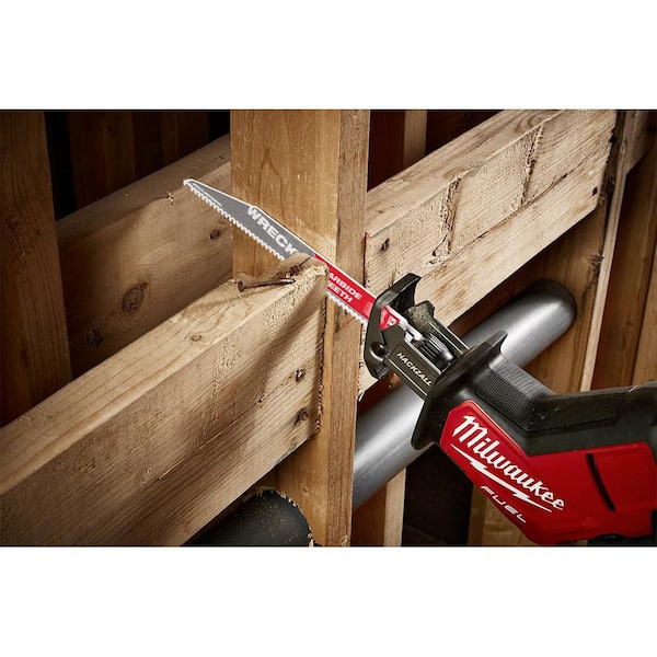 Milwaukee 9 in. 6 TPI WRECKER Carbide Teeth Multi-Material Cutting