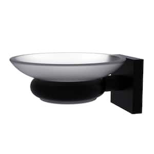 Montero Collection Wall Mounted Soap Dish in Matte Black