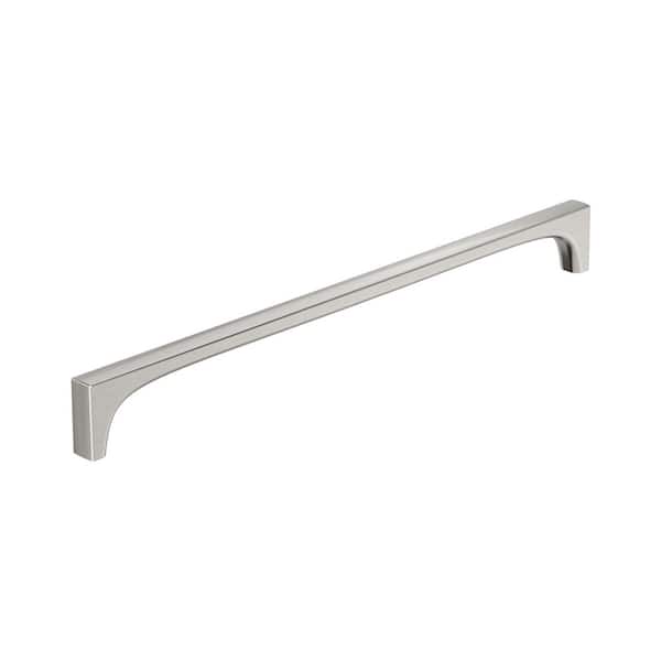 Merced 18 in. (457 mm) Center-to-Center Satin Nickel Modern Appliance Pull