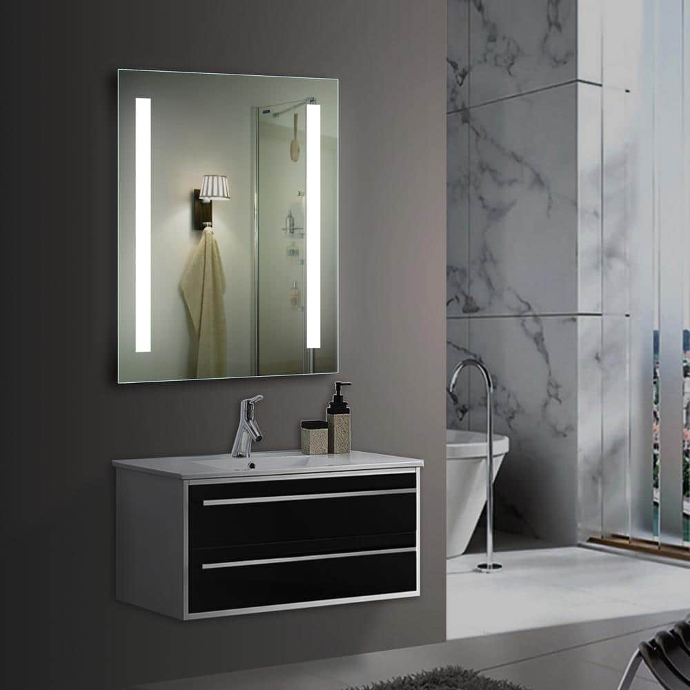 Maxx 20" x 28" Frameless LED Lighted Wall Mirror