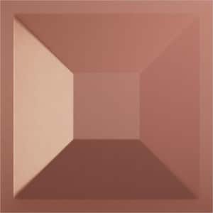 11 7/8 in. x 11 7/8 in. Diane EnduraWall Decorative 3D Wall Panel, Champagne Pink (Covers 0.98 Sq. Ft.)
