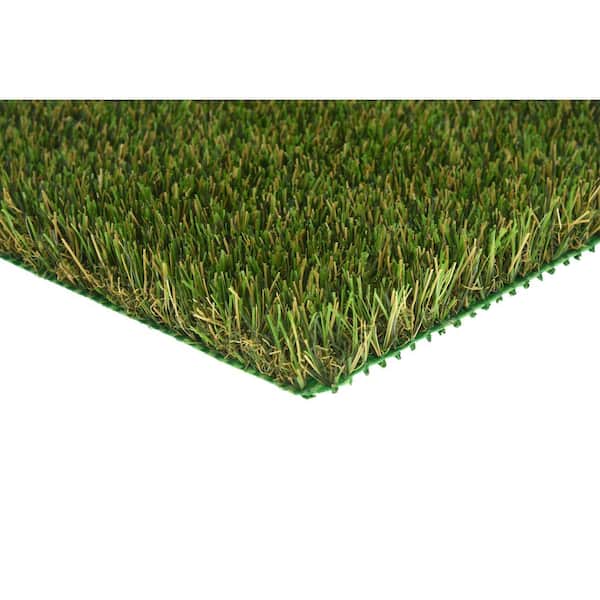 Sunshine 12 ft. W x Cut to Length Natural Look 35 oz. 1.18 in. PH with SuperFlow Green Backing Artificial Grass Turf