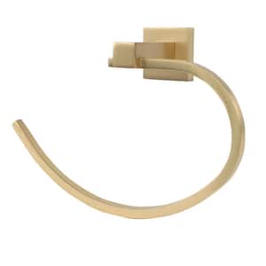 Vienna Wall Mount Towel Ring in Gold