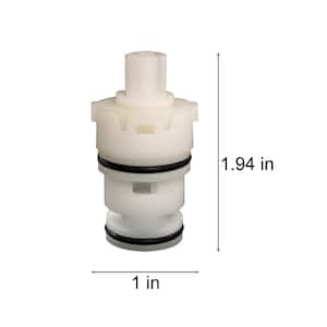 1 15/16 in. Half Moon Broach Washerless Cartridge for Kohler Replaces 70127