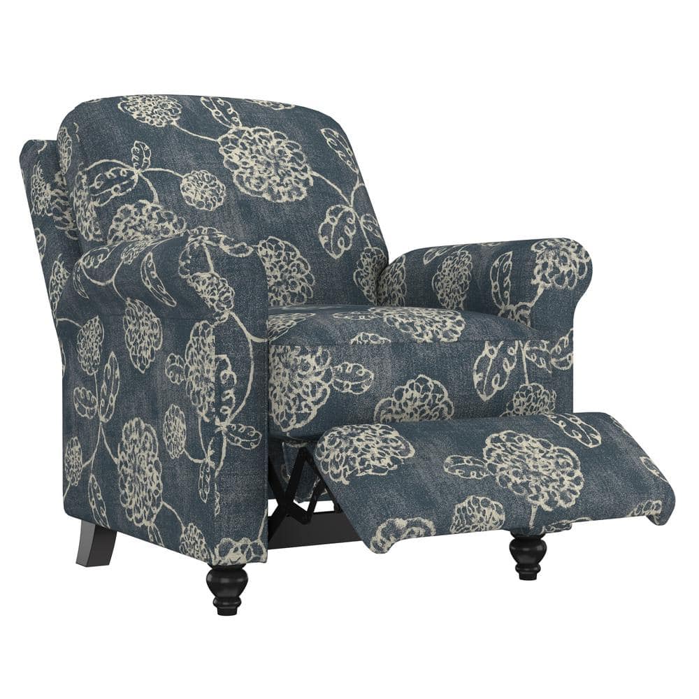 floral fabric recliner chairs