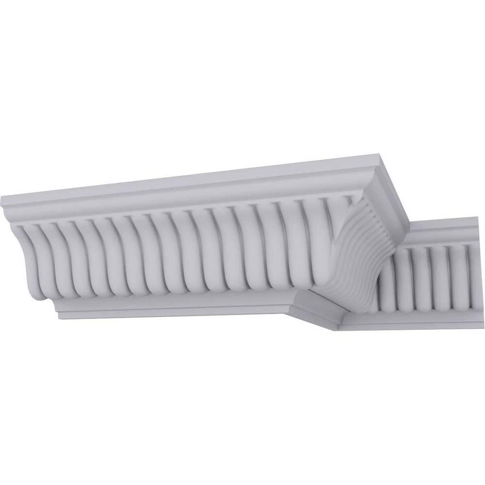 3 in. x 3 in. x 94-1/2 in. Polyurethane Carrillo Crown Moulding price history on PriceWatchPro