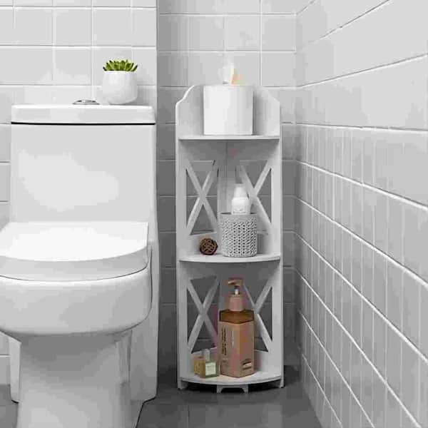 Acrylic Bathroom Shelves (Set of 2)- Versatile, Slim & Space-Saving!