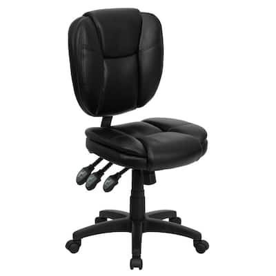 Black LeatherSoft Office/Desk Chair