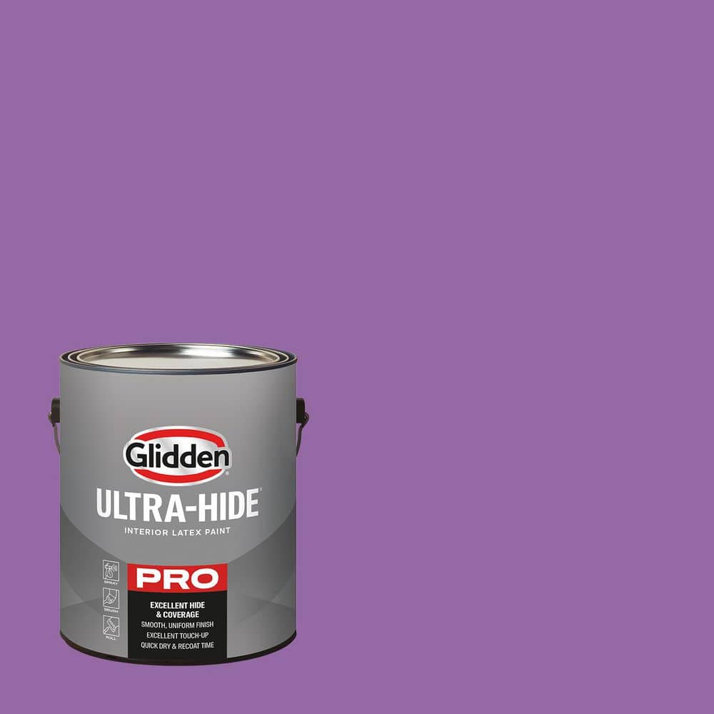 1 gal. PPG1249-6 Grape Popsicle Semi-Gloss Interior Paint price history on PriceWatchPro