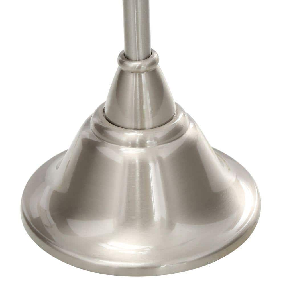 Brushed Nickel Freestanding Modern Toilet Paper Holder