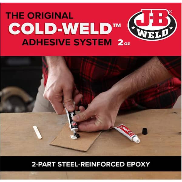 J-B Weld Two 1 oz. Twin Tube Cold Weld Epoxy 8265-s - The Home Depot