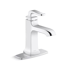 Rubicon Single Hole Single Handle Bathroom Faucet in Polished Chrome