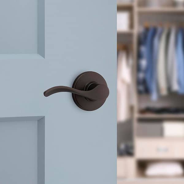 Balboa Venetian Bronze Left-Handed Half-Dummy Door Handle with Microban Technology