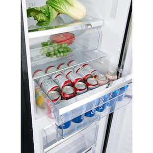 11.1 cu. ft. No Frost Bottom Mount Refrigerator in Stain