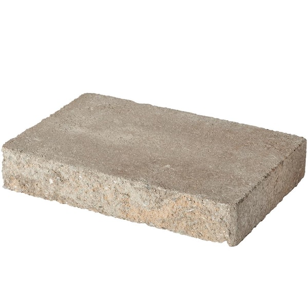 Pavestone 8 in. L x 11.87 in. W x 2 in. H Carolina Blend Concrete Retaining Wall Cap (120-Piece/119 sq. ft./Pallet)