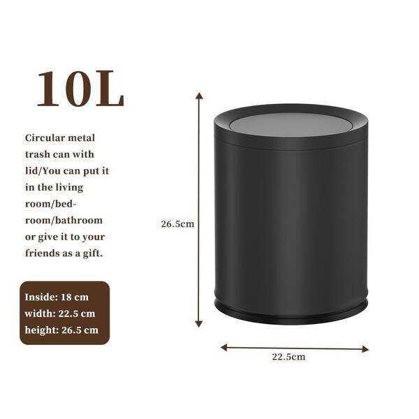 Stylish Bins That Help You Recycle in the Bathroom