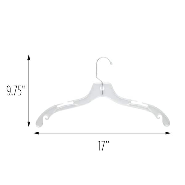 Honey-Can-Do White Plastic Hangers 50-Pack HNG-08943 - The Home Depot