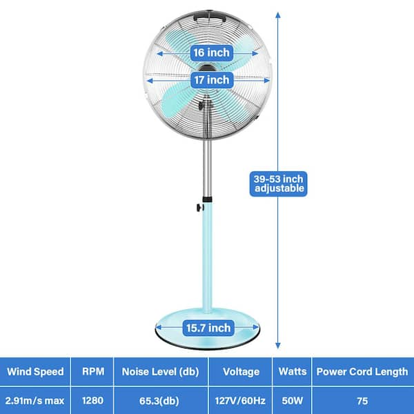 3-Speed 65-Watt 18-In. Stand Fan with Remote, 1 - Dillons Food Stores